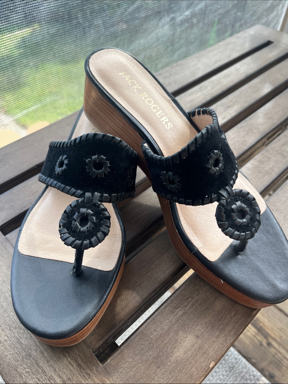 Jack Rogers Wedge Sandals